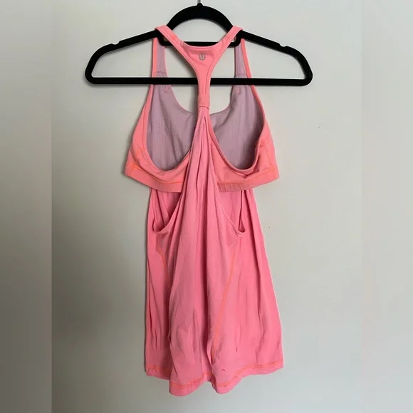 Lululemon Racerback Tank Pink - Picture 3 of 8